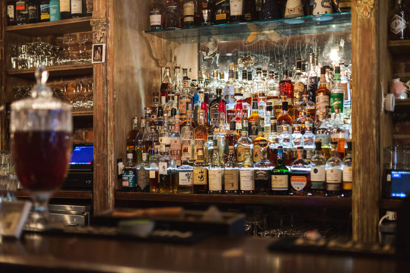 Bar area